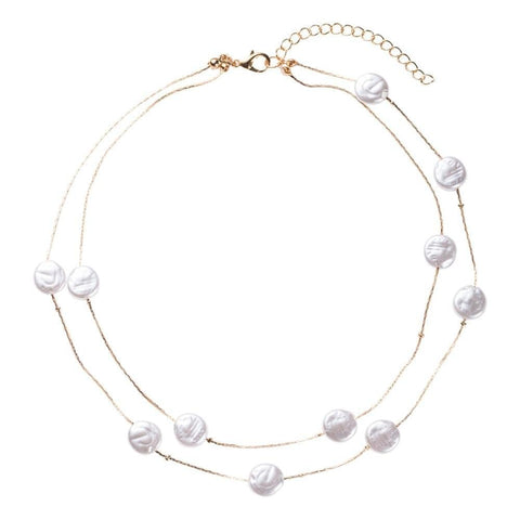 Collier coquillage nacre