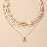 Collier Coquillage <br> Ras de Cou pour Fille