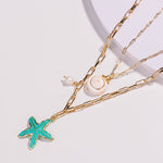 Achat collier étoile de mer