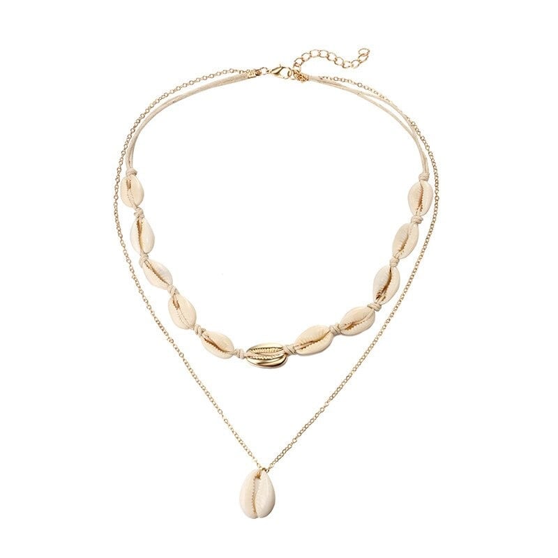 Achat collier coquillage