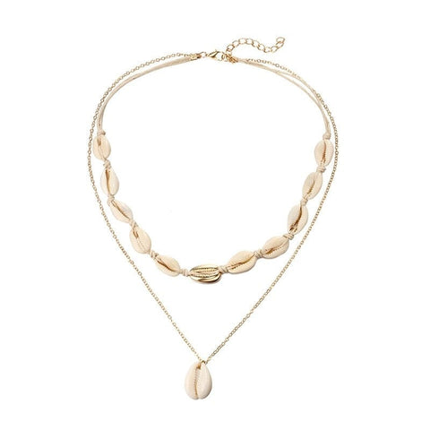 Achat collier coquillage