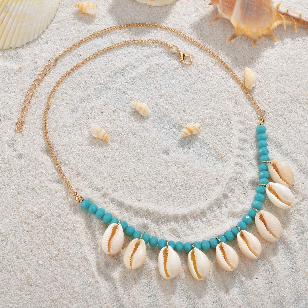 acheter un collier bleu