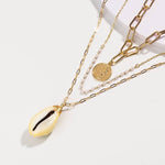acheter collier cauri blanc