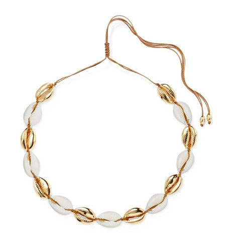 Achet collier cauri bohème