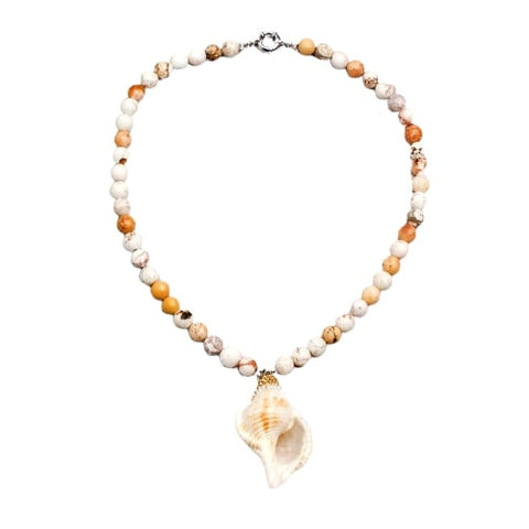 Collier coquillage d'été