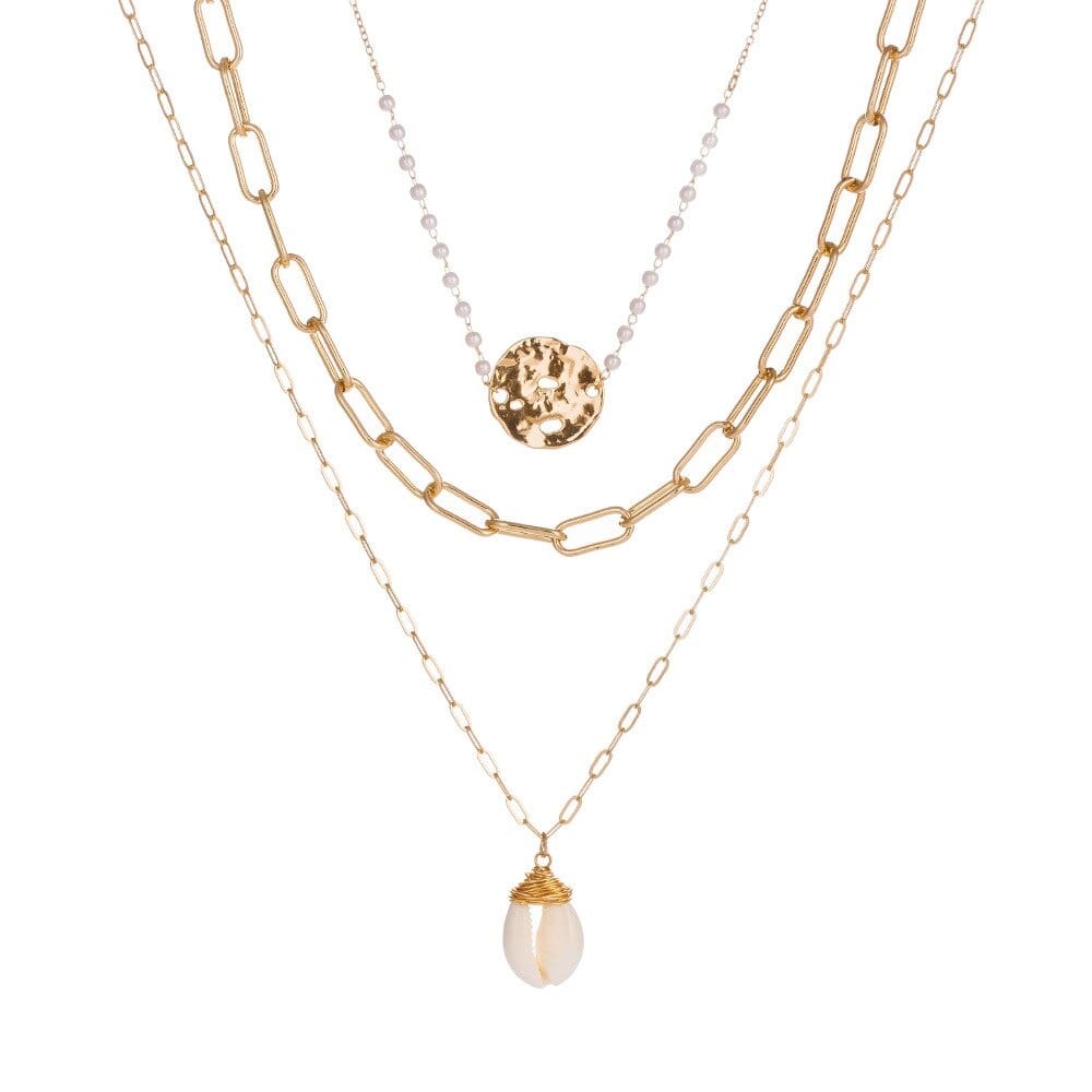 bijou triple collier