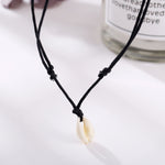 boutique collier cordon noir