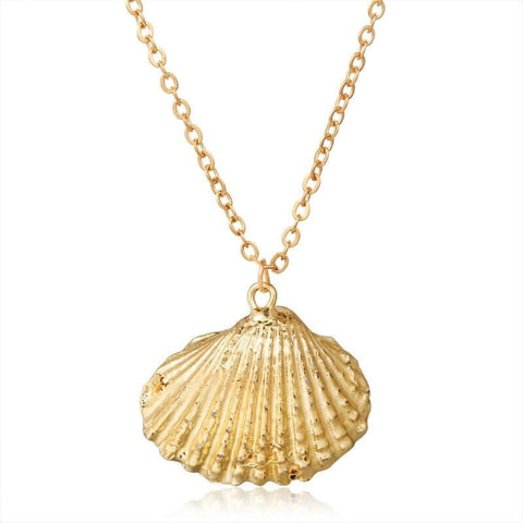 collier africain coquillage