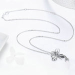 collier argent sirène