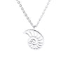 collier argenté