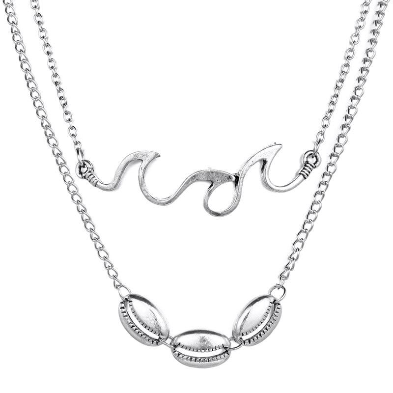 Collier avec 3 pendentif