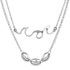 Collier avec 3 pendentif