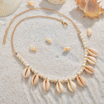 collier blanc sable