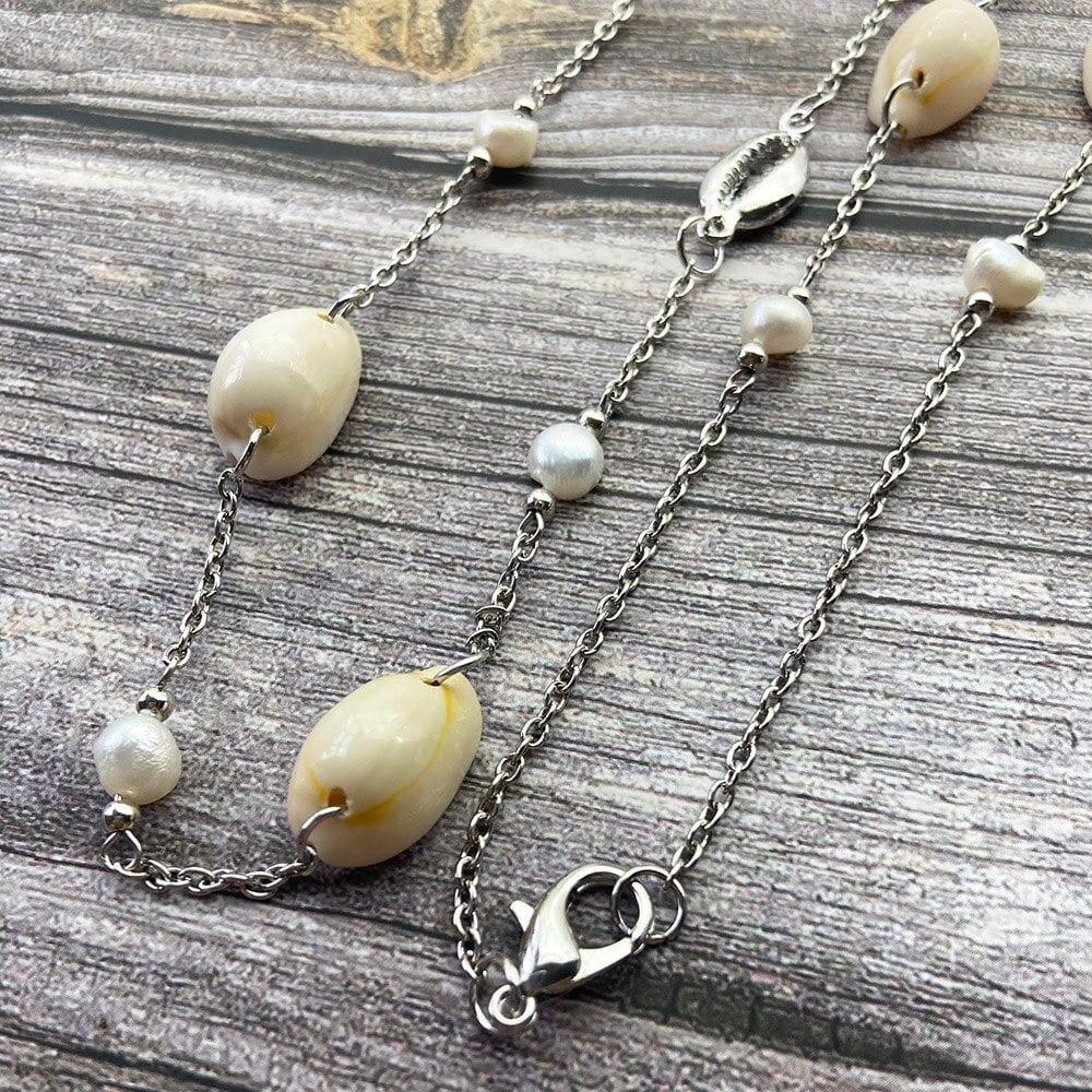 Collier bohème perle