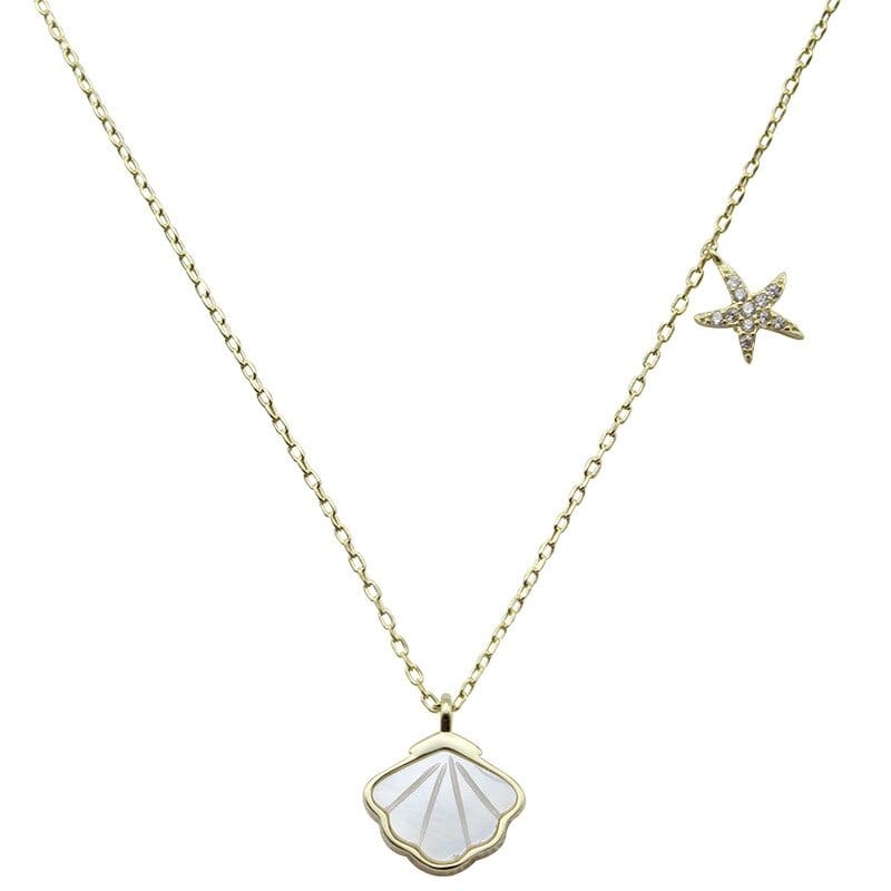 Collier breloque étoile de mer