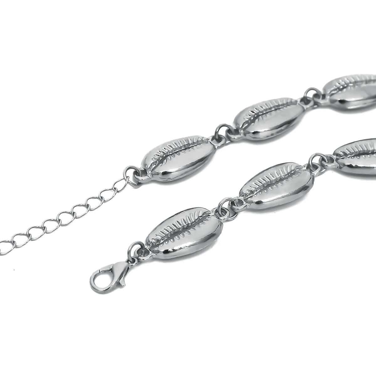 Collier cauri argent pas cher