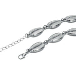 Collier cauri argent pas cher