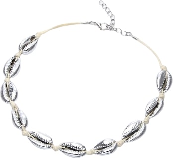 Collier ras de cou cauris
