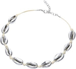 Collier ras de cou cauris