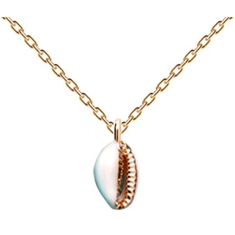 Collier Cauris Doré