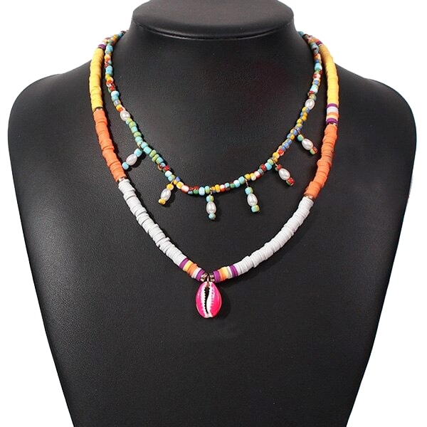 Collier coloré original