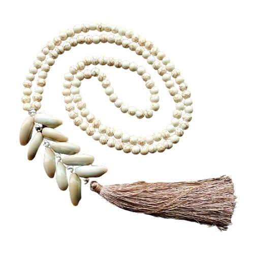 Collier Coquillage Africain