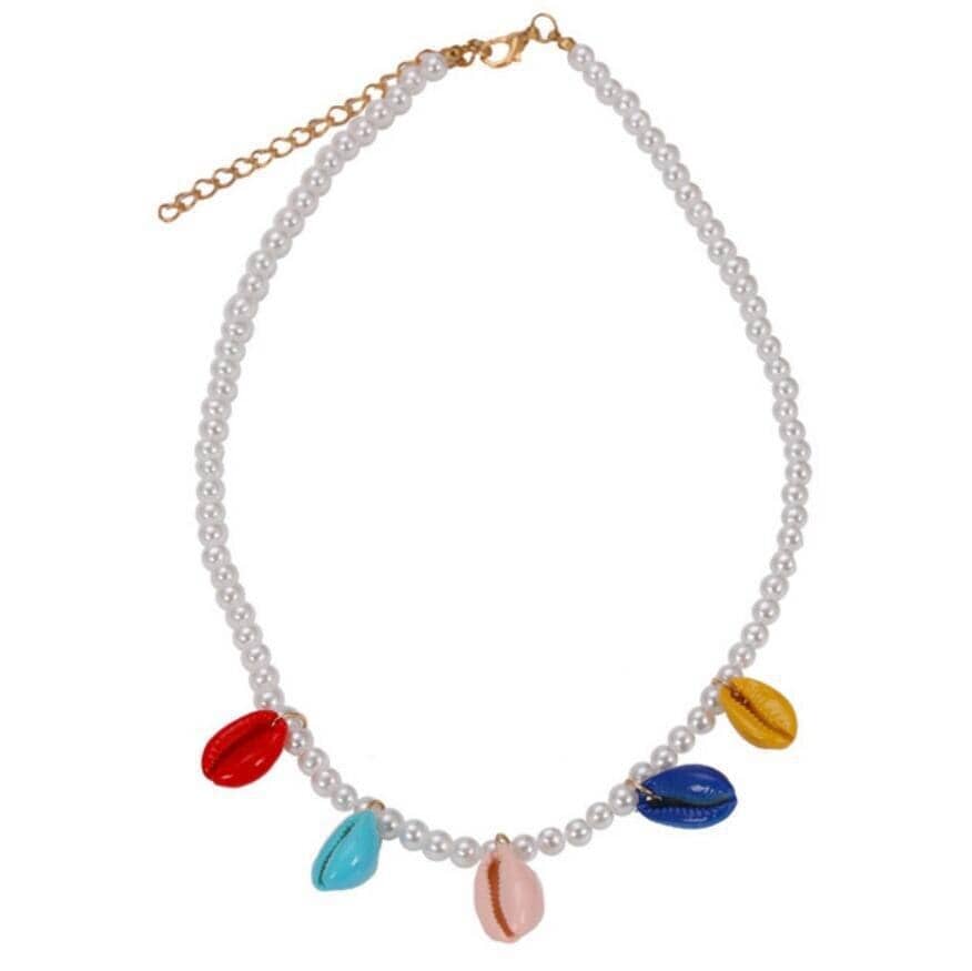 collier fantaisie coquillage