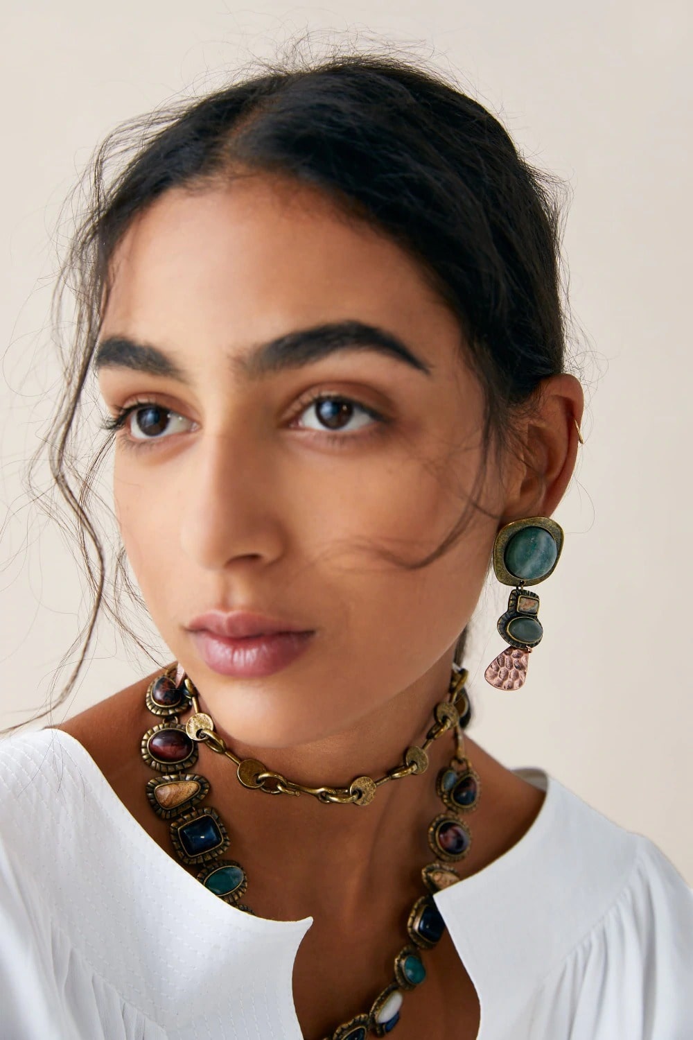 collier avec coquillage femme