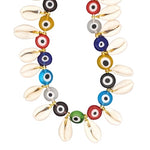 Collier Coquillage <br> Coloré pour Femme