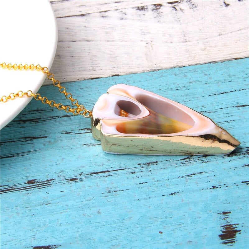 Collier coquillage fait main