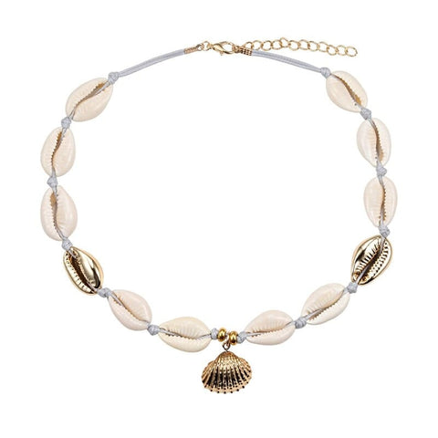 Collier coquillage fait main