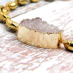 collier coquillage gros pendentif