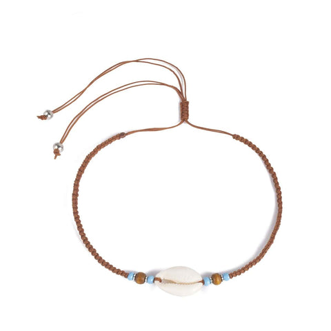 Collier coquillage hawaien