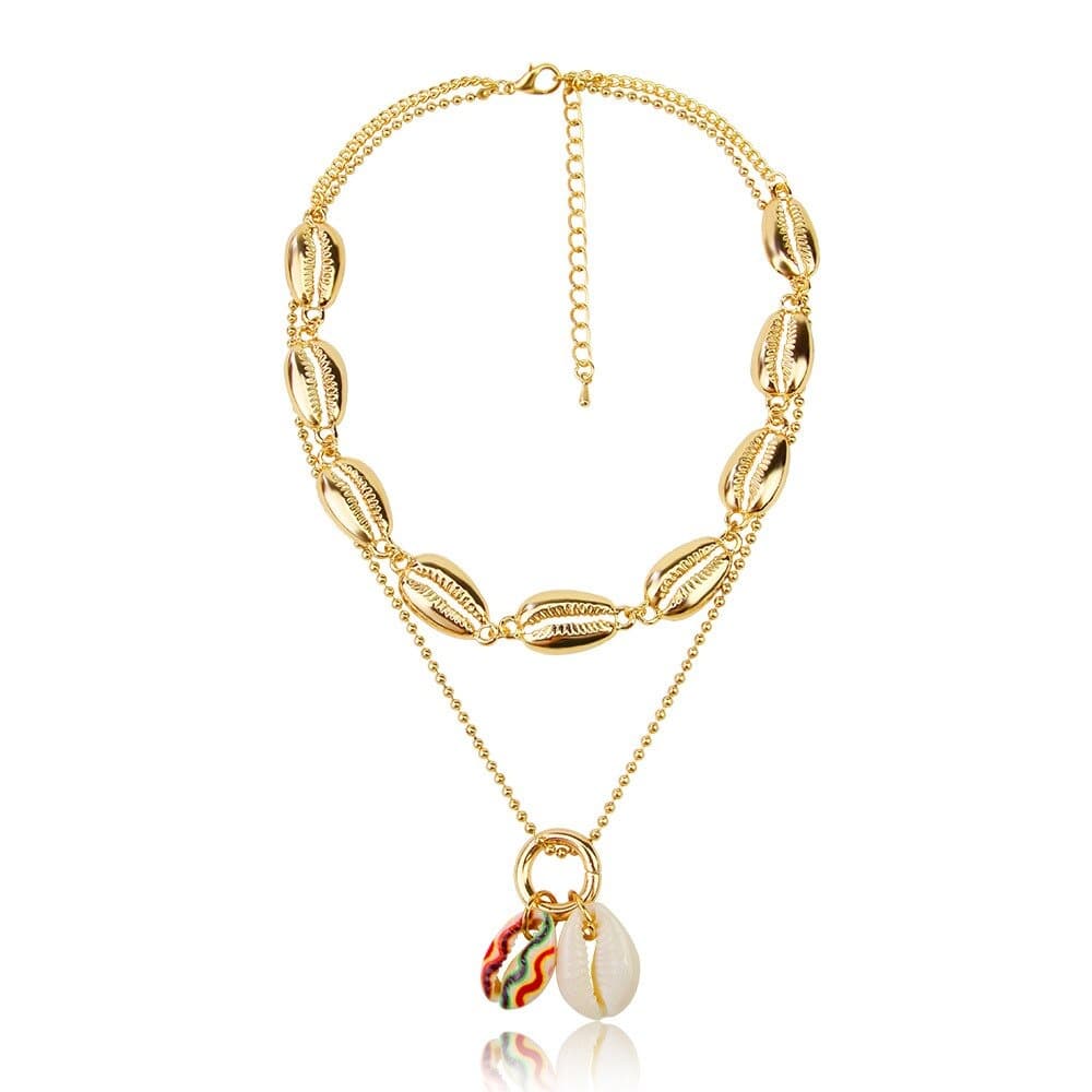 collier coquillage mini cauri
