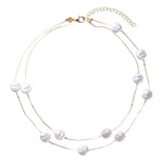 Collier coquillage nacre