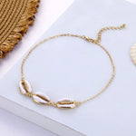collier coquillage porcelaine