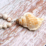 collier coquillage femme