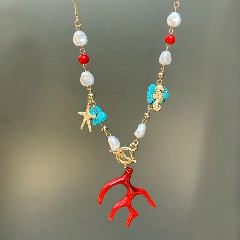 Collier corail