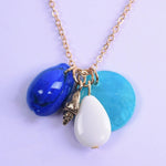 coquillages cauris collier