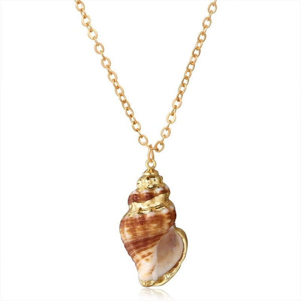 Pendentif Fantaisie Coquillage N397 - Bijou D'occasion, Style Marin Ou été