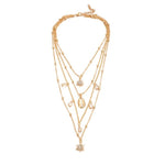 Collier doré pas cher