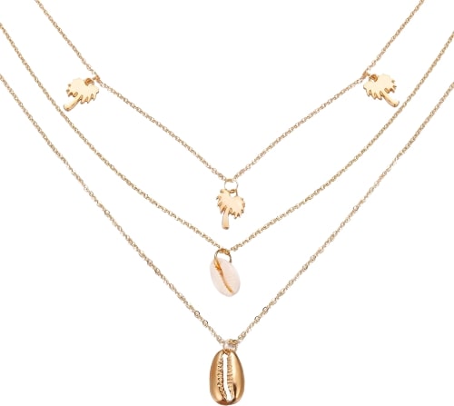 Collier double cauris