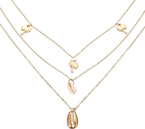 Collier double cauris