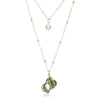Collier double chaine