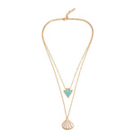Collier double rang