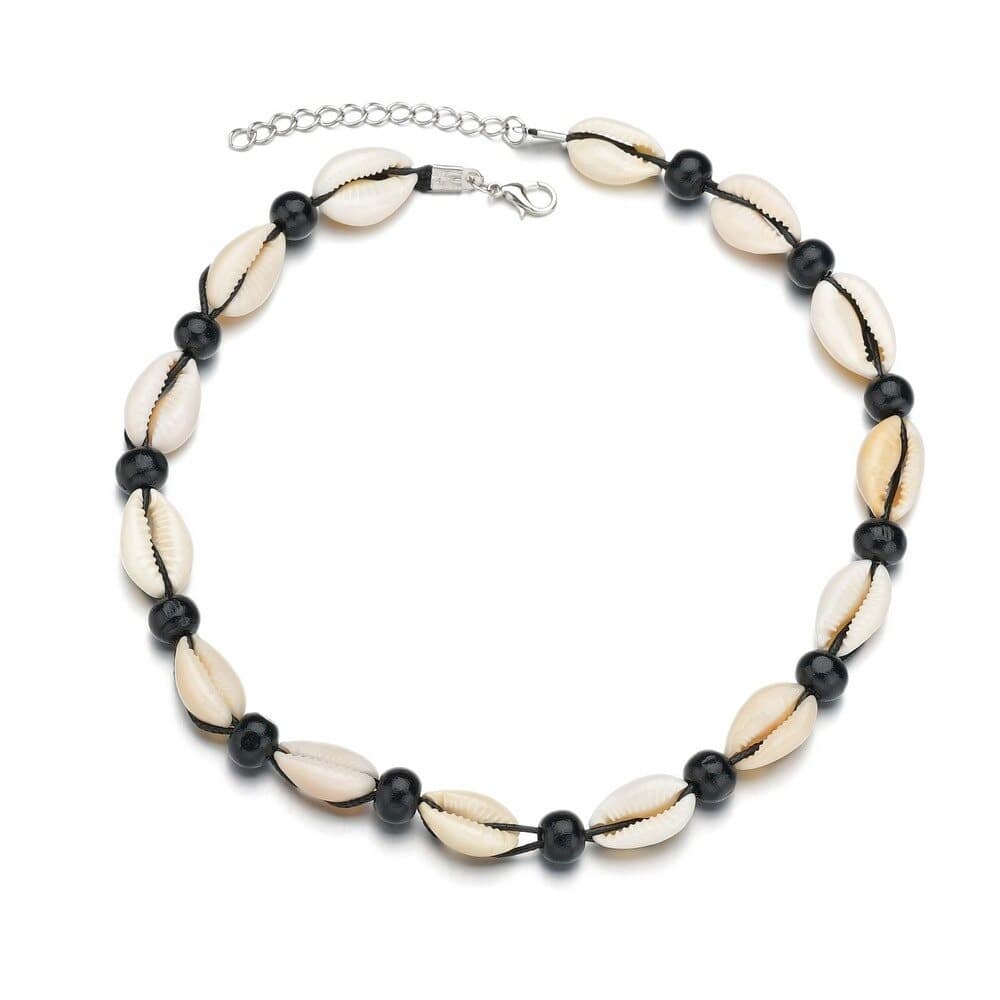 Collier en perle et coquillage