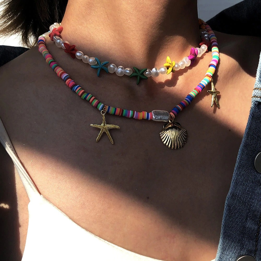 Collier en perle