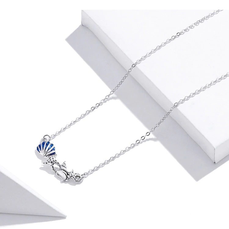 collier fantaisie aquatique