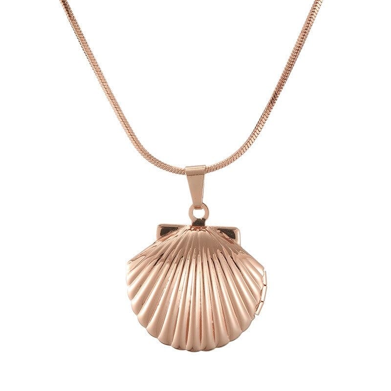 Collier fantaisie or rose