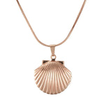 Collier fantaisie or rose